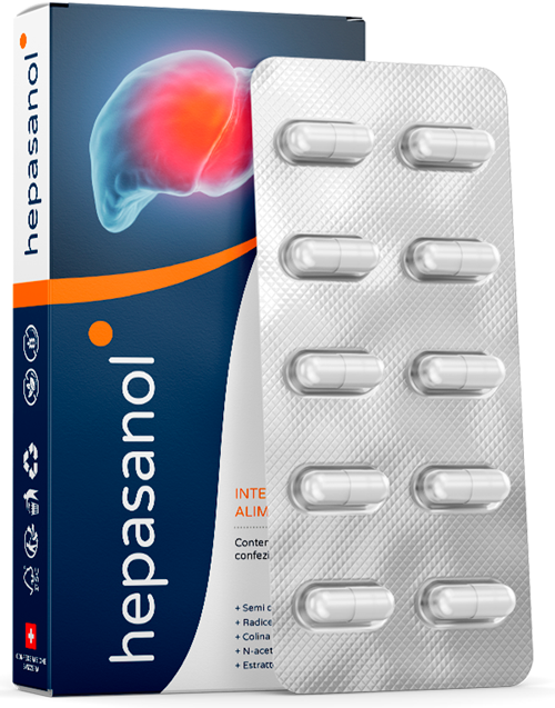 Hepasanol in capsule a sostegno del fegato: a cosa serve? Opinioni e recensioni, acquisto e prezzo