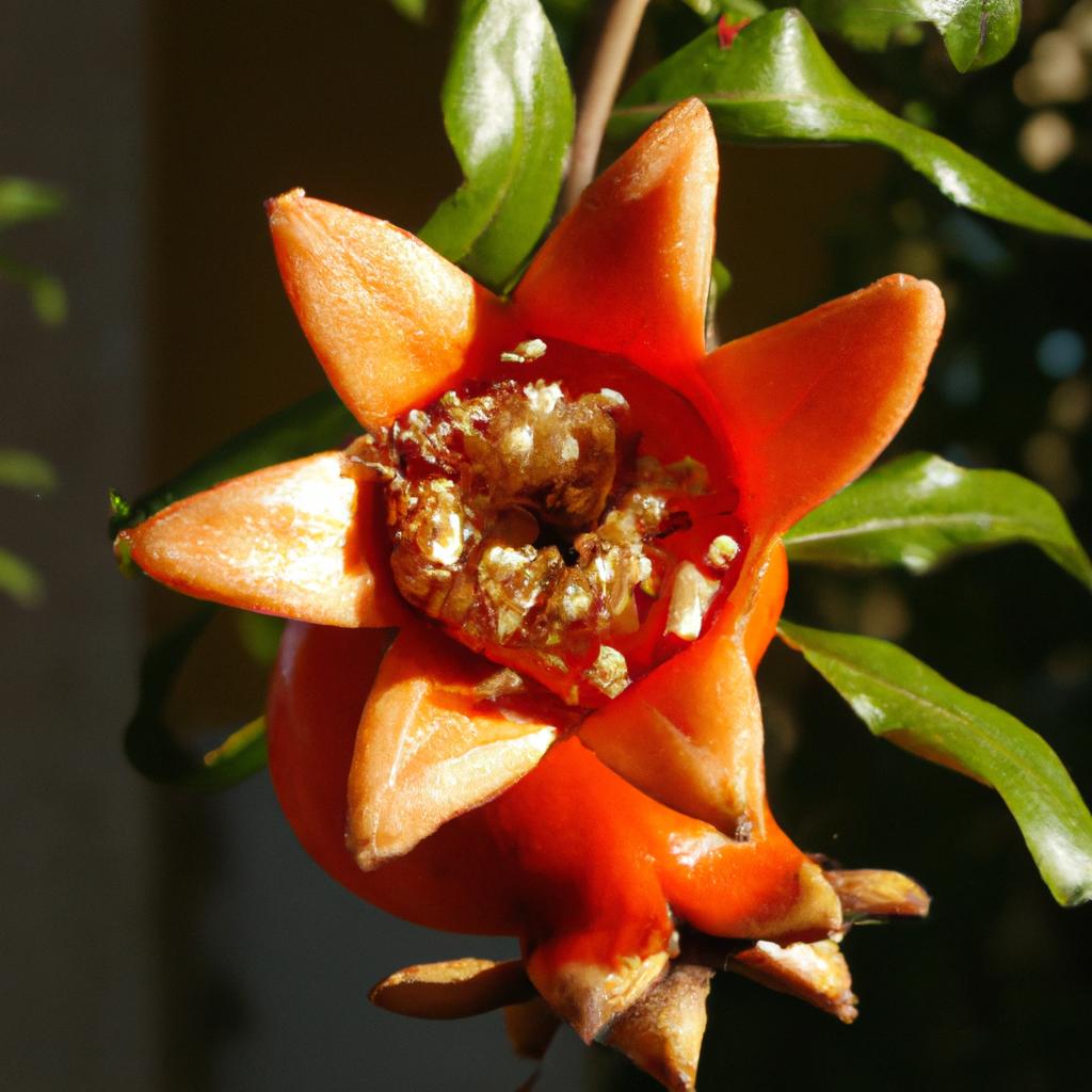 Lo è il fiore del melograno: il colore vermiglio tra natura e arte