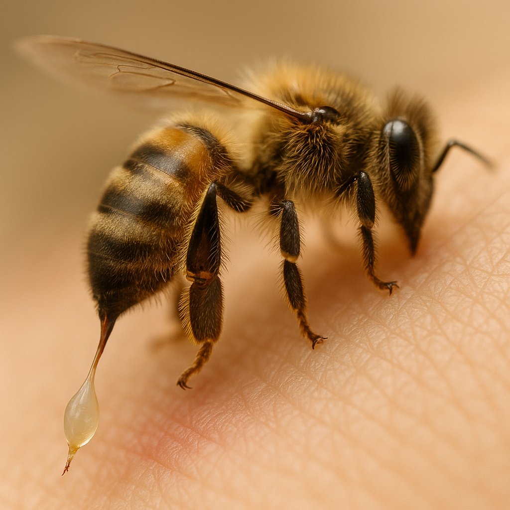 Il pungiglione delle api: aculeo, struttura e meccanismo