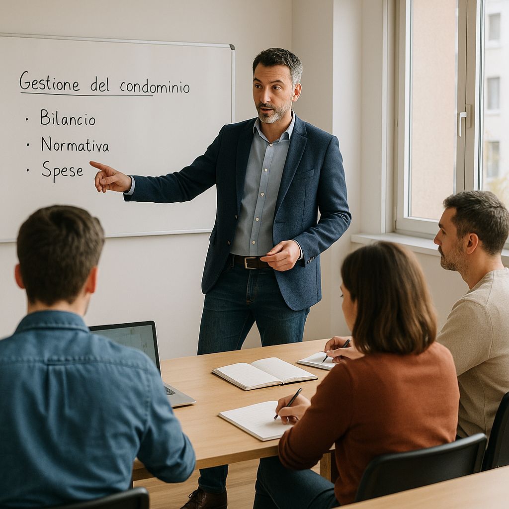 Corso amministratore di condominio: come si fa e sbocchi professionali