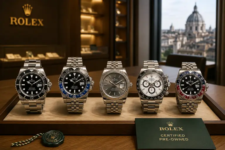Orologi Rolex usati a Roma: i modelli più richiesti dell’estate 2026